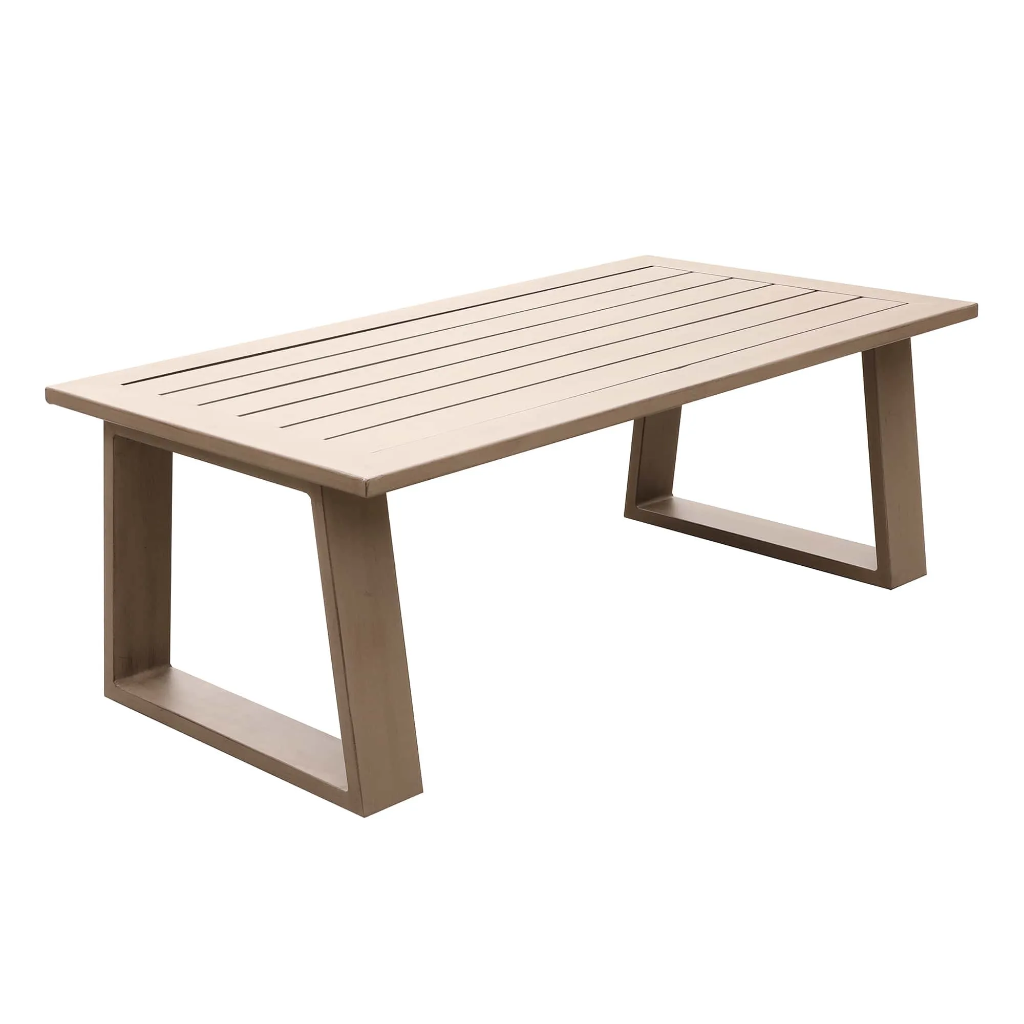 28" x 5" Aluminium Coffee Table, Remains Rust Free With UV Repellent Powder Coat Finish, A Note Worthy Coffee Table.