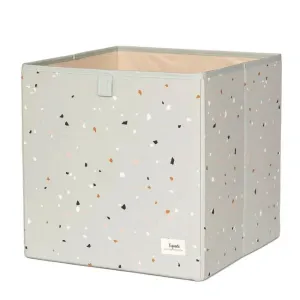 3 sprouts storage box - terrazzo green
