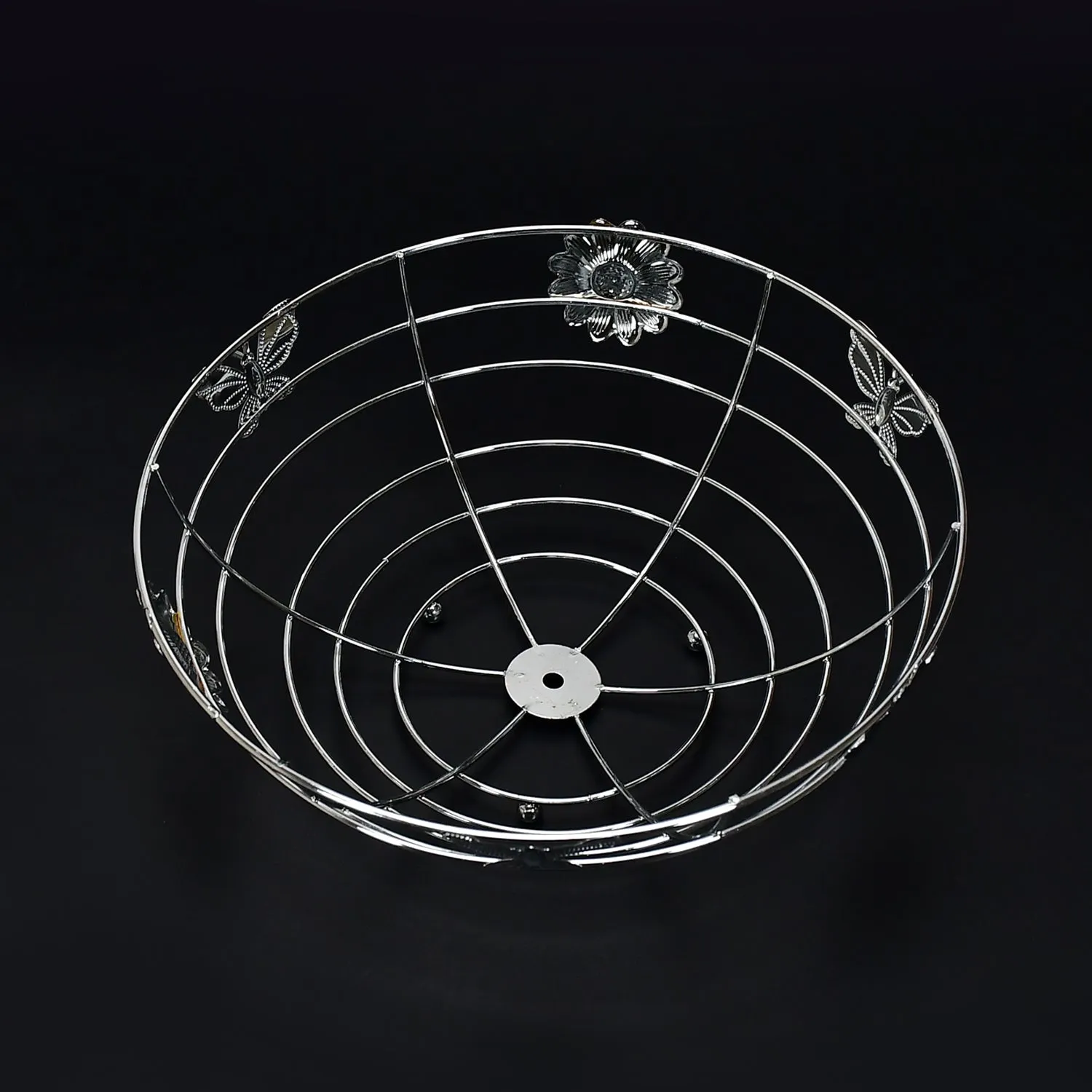 5175 Stainless Steel Multipurpose Fruit Bowl and Vegetable Basket for Kitchen, Dining Table Use