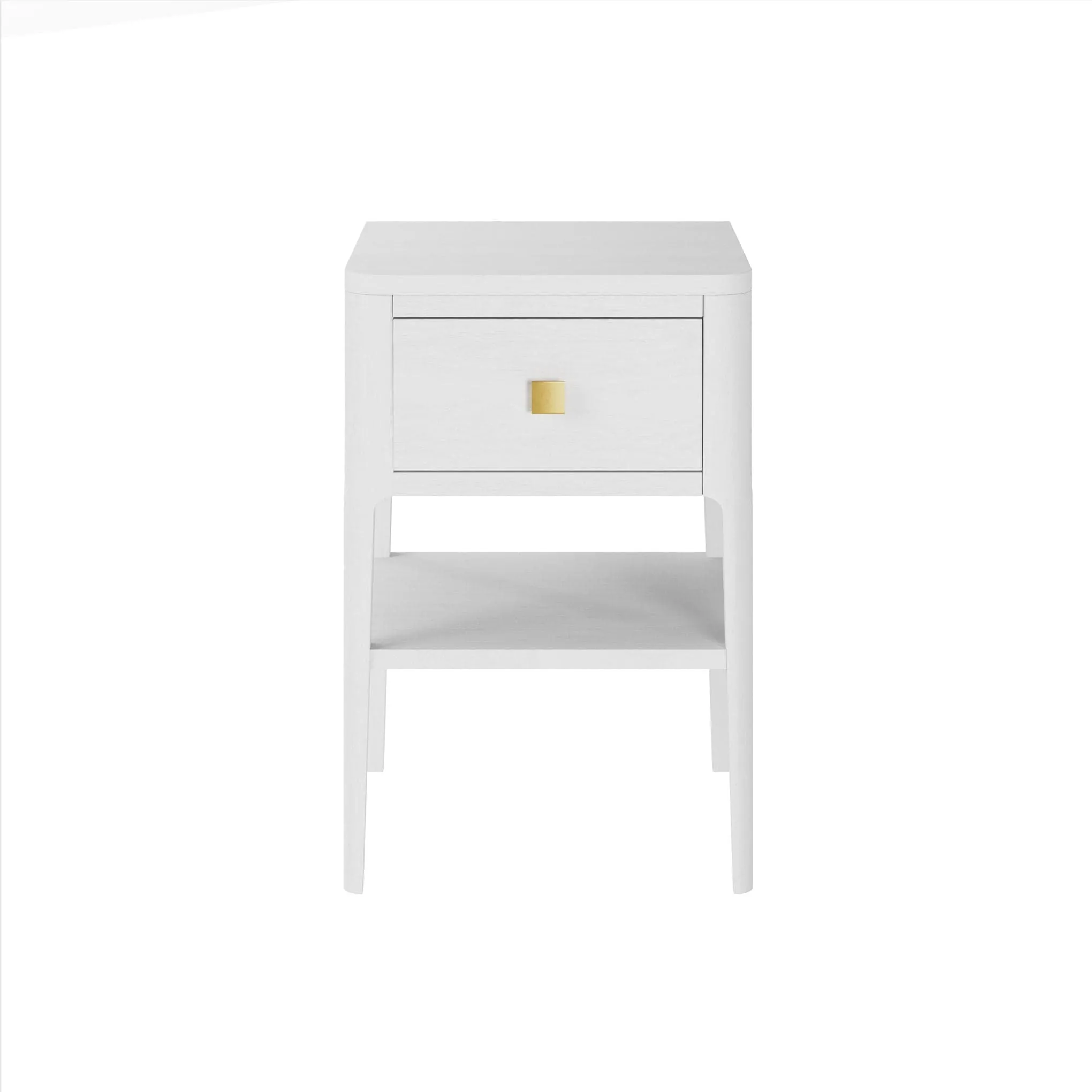 Abberley Bedside - White - 1 Drawer