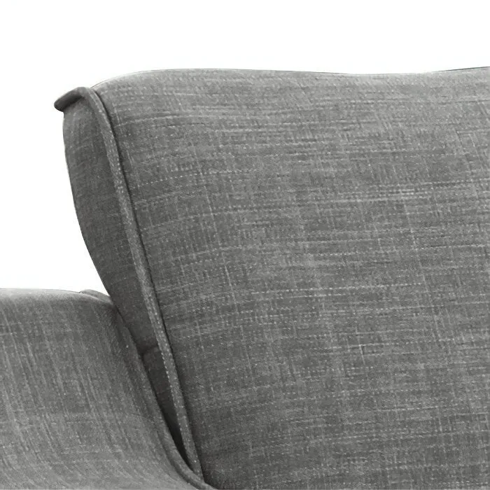 Adorn Homez Huckaby L Shape Sofa (4 Seater) in Fabric