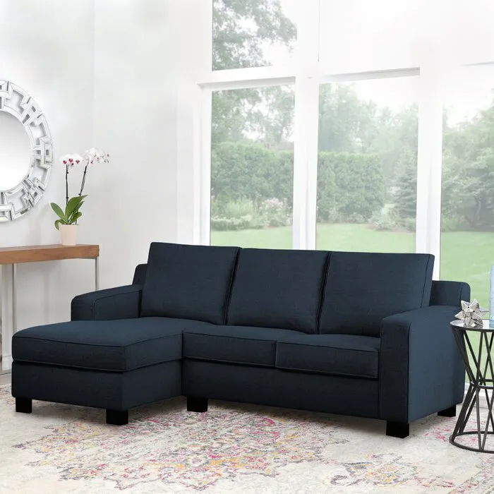 Adorn Homez Huckaby L Shape Sofa (4 Seater) in Fabric