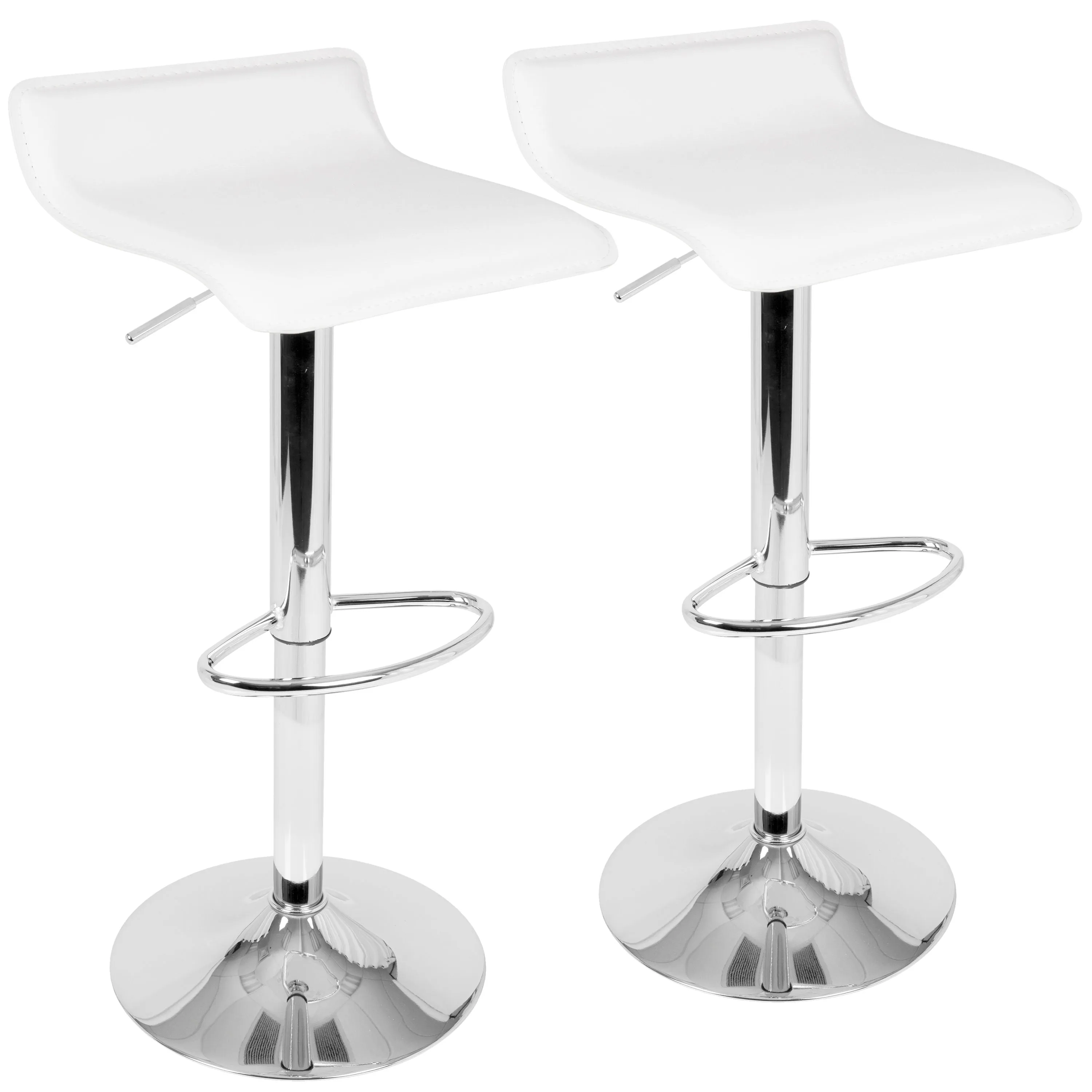 Ale - Contemporary Adjustable Barstool (Set of 2) by Couch.com