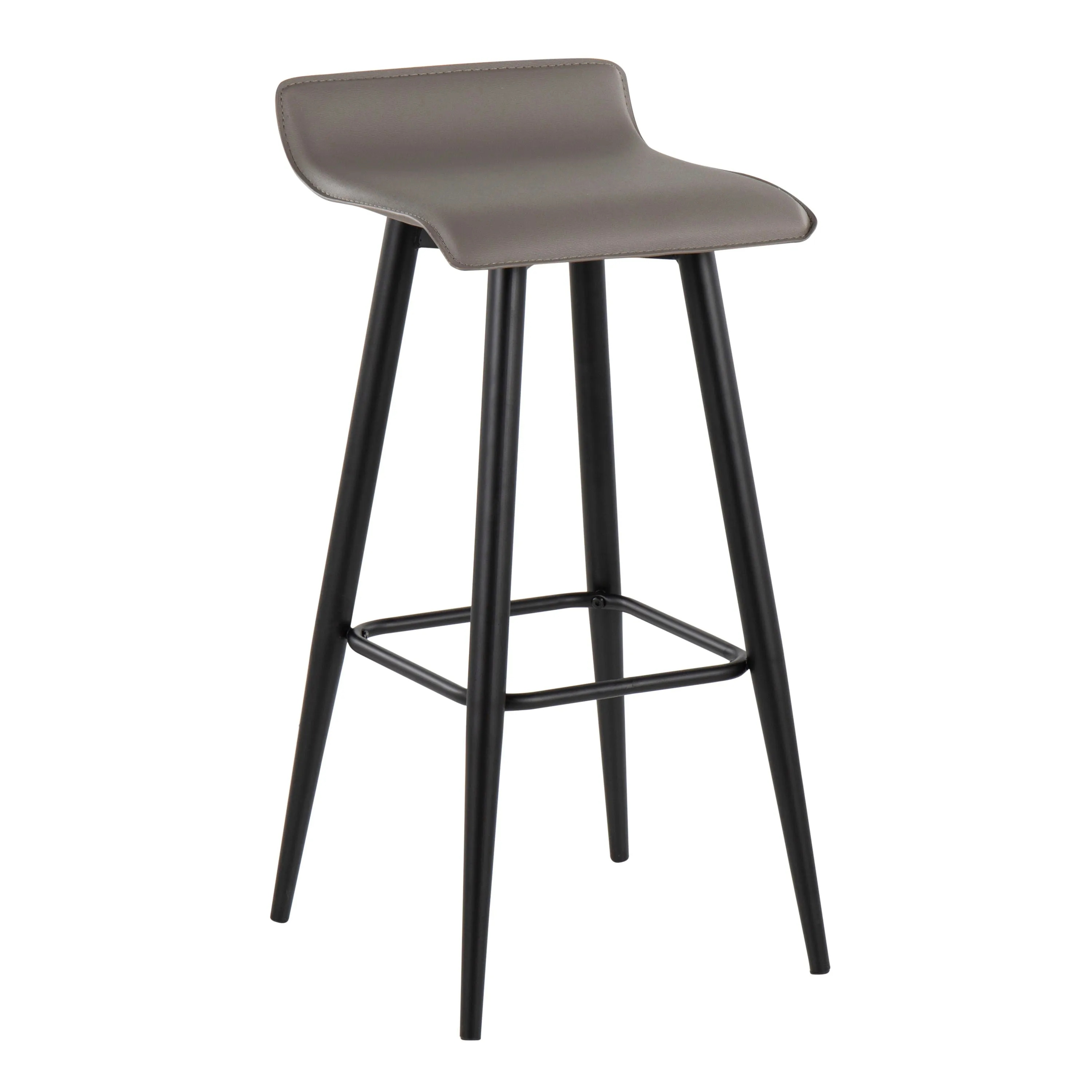 Ale - Contemporary Fixed Height Bar Stool (Set of 2) by Couch.com
