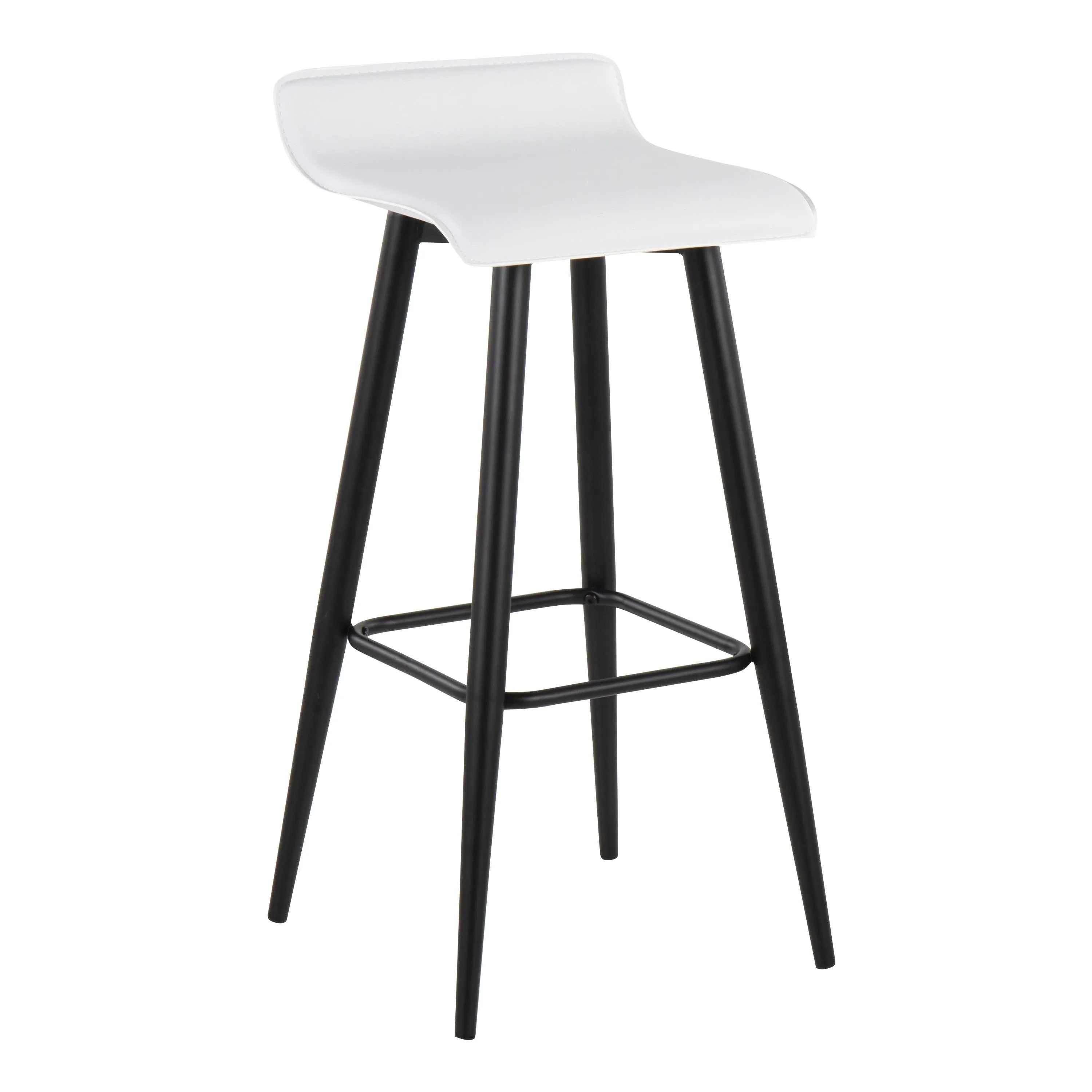 Ale - Contemporary Fixed Height Bar Stool (Set of 2) by Couch.com
