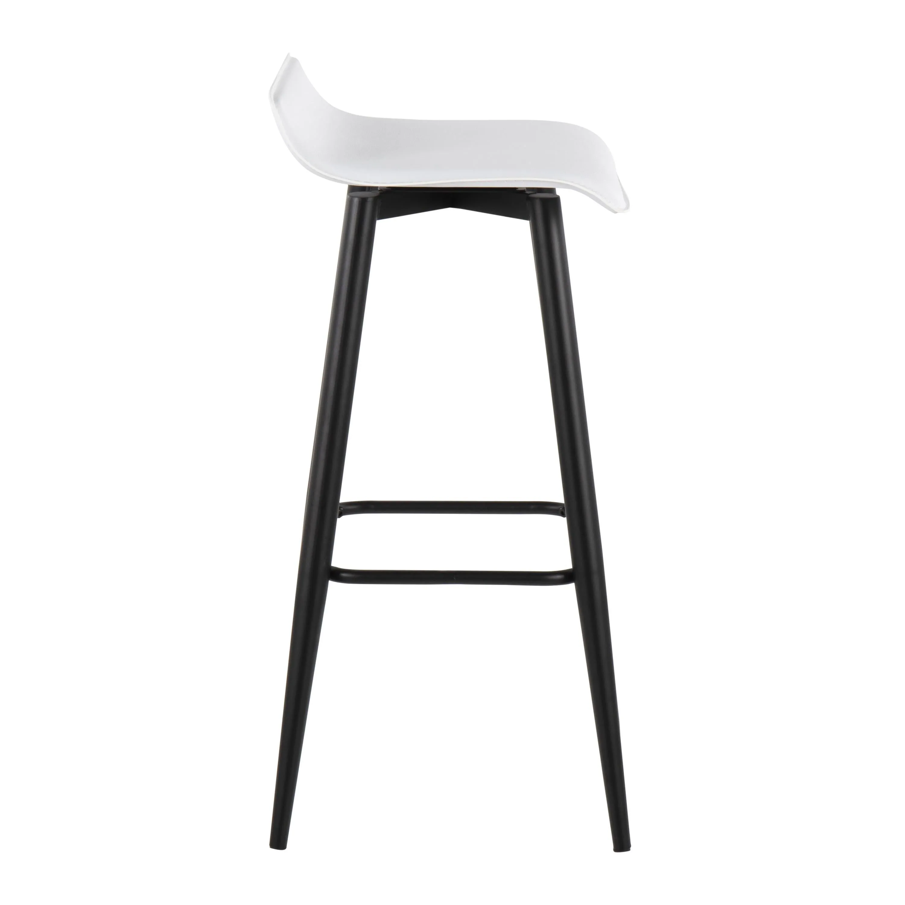 Ale - Contemporary Fixed Height Bar Stool (Set of 2) by Couch.com