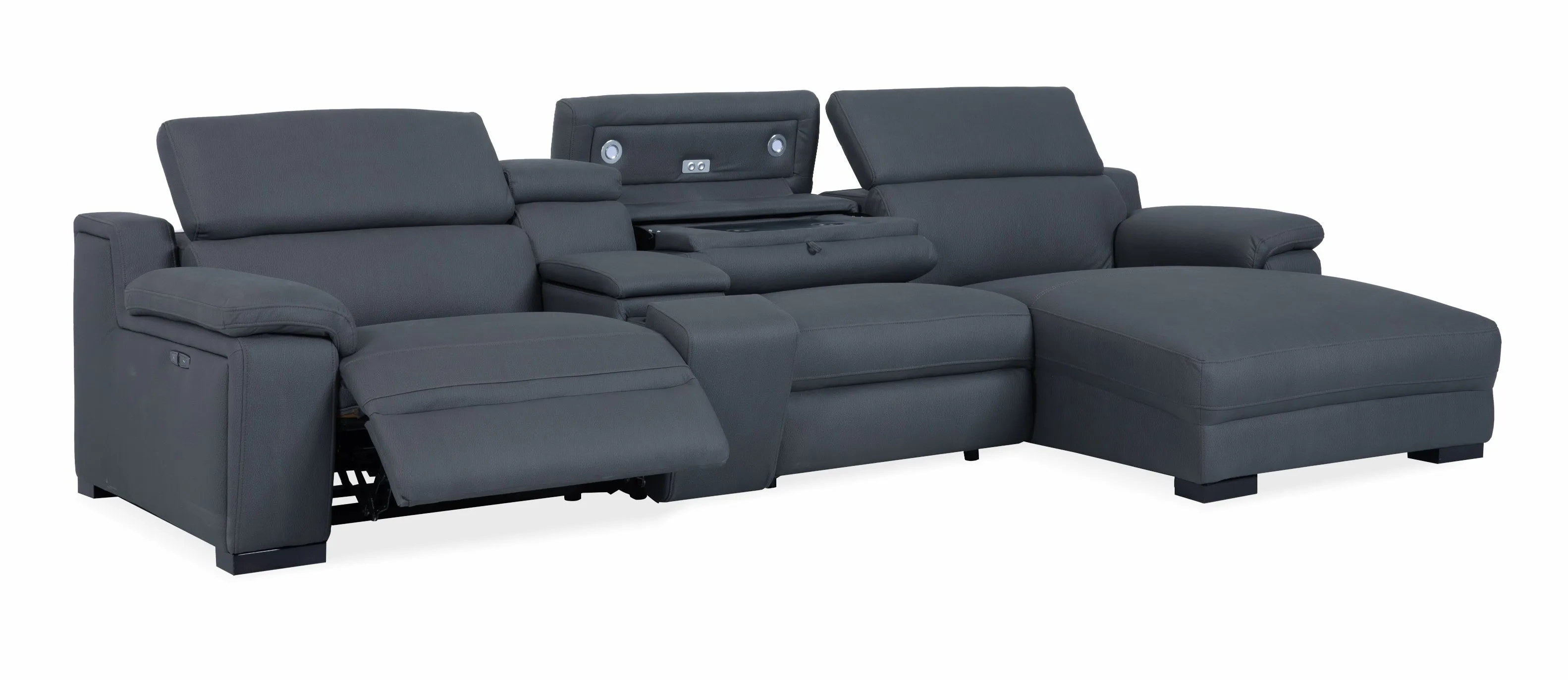 Alexander Electric Recliner Chaise With Dock