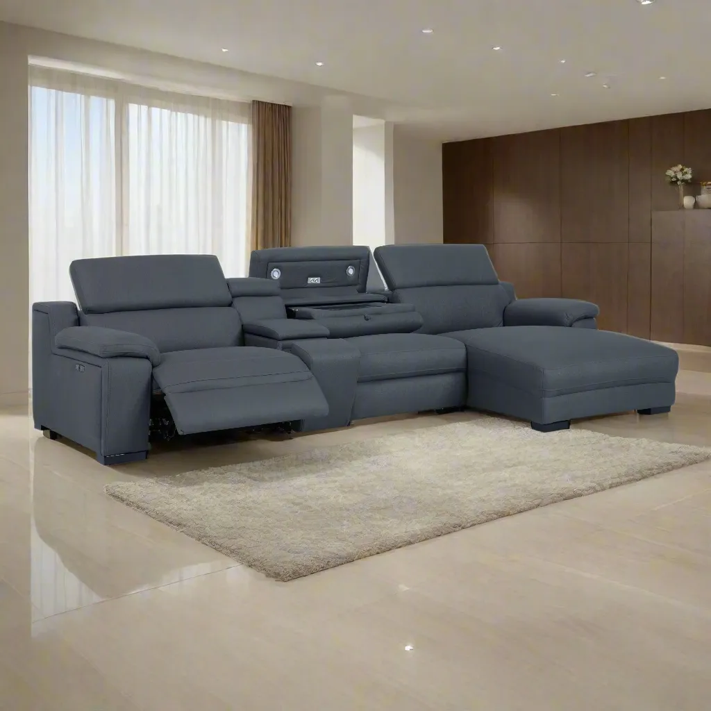 Alexander Electric Recliner Chaise With Dock