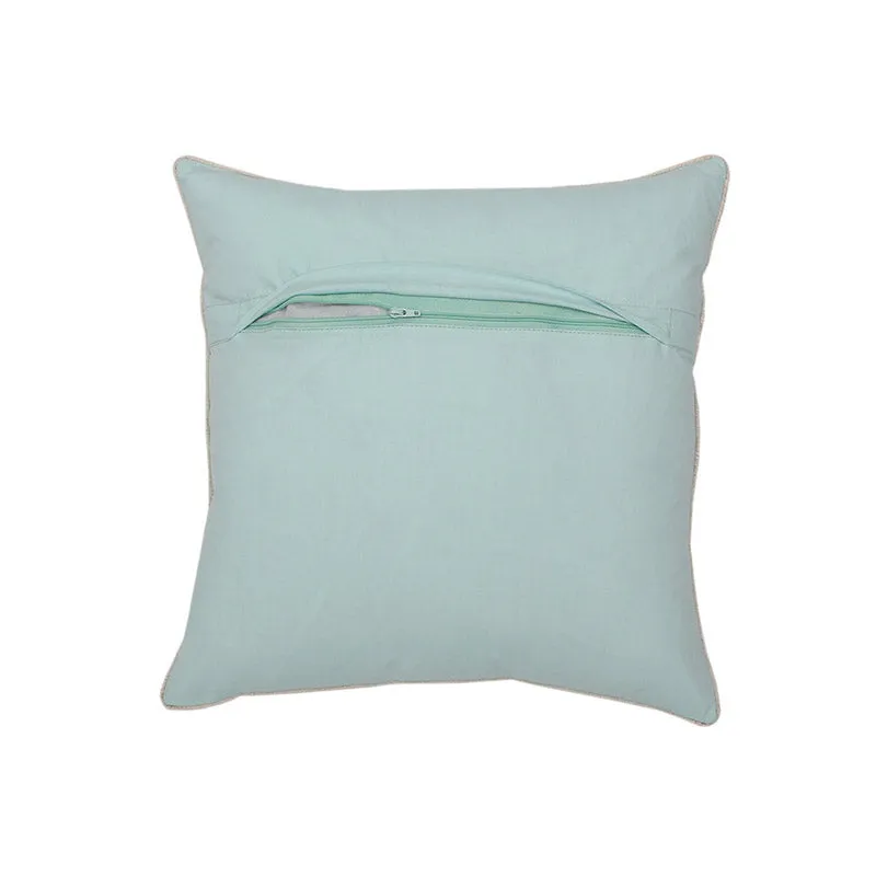 Amber Cotton Cushion Covers | Set Of 2 | 16 x 16 Inches