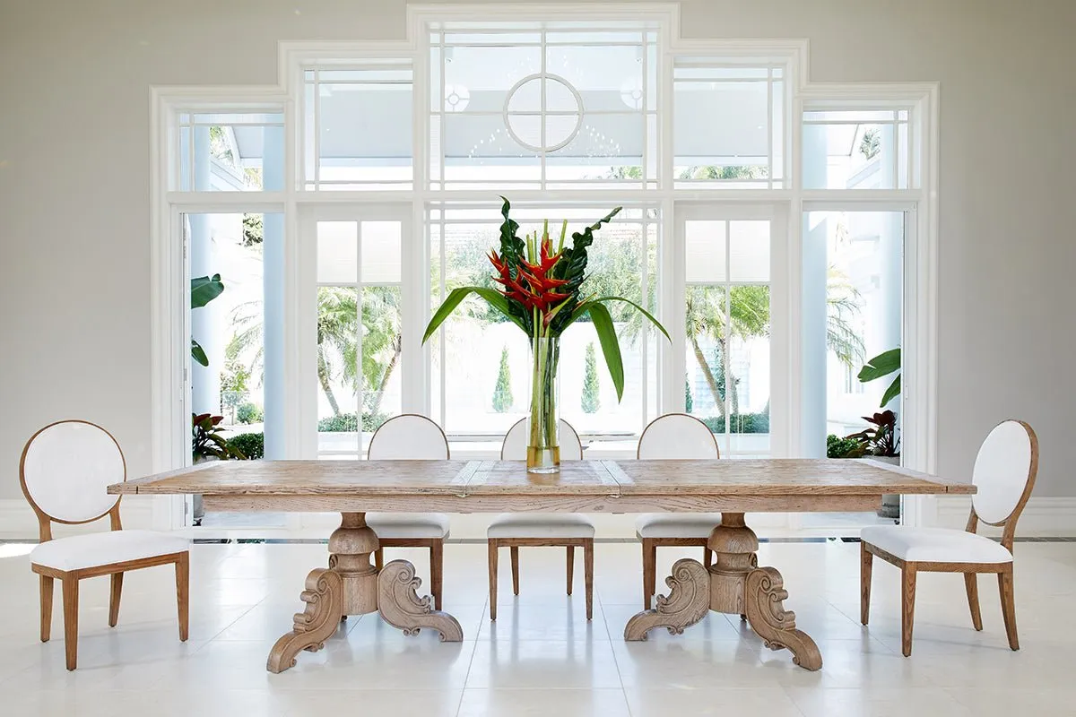 Antigua Hamptons Dining Chair - Natural