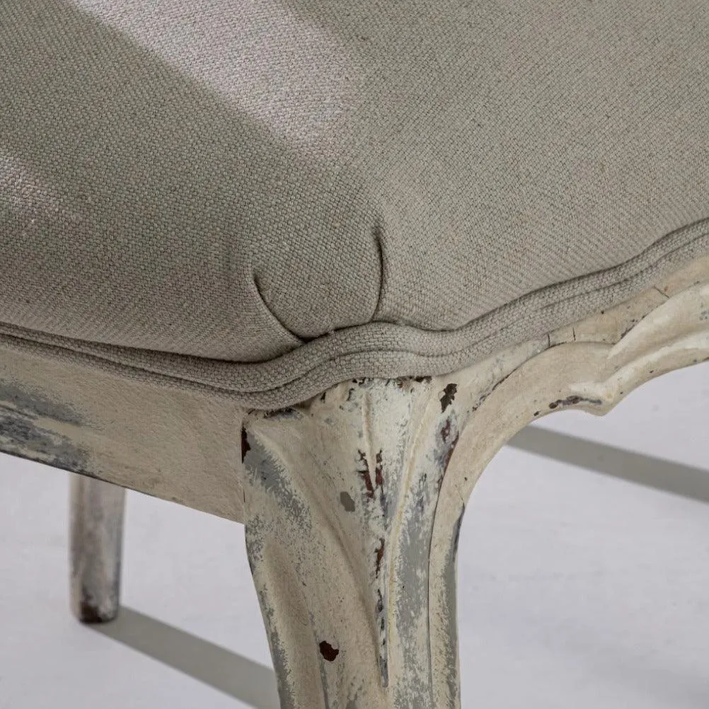 Antique French Shabby Chic Dining Chairs - Set of 4