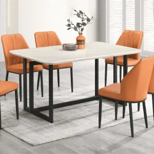 Antonella Marble Dining Set (1 6)