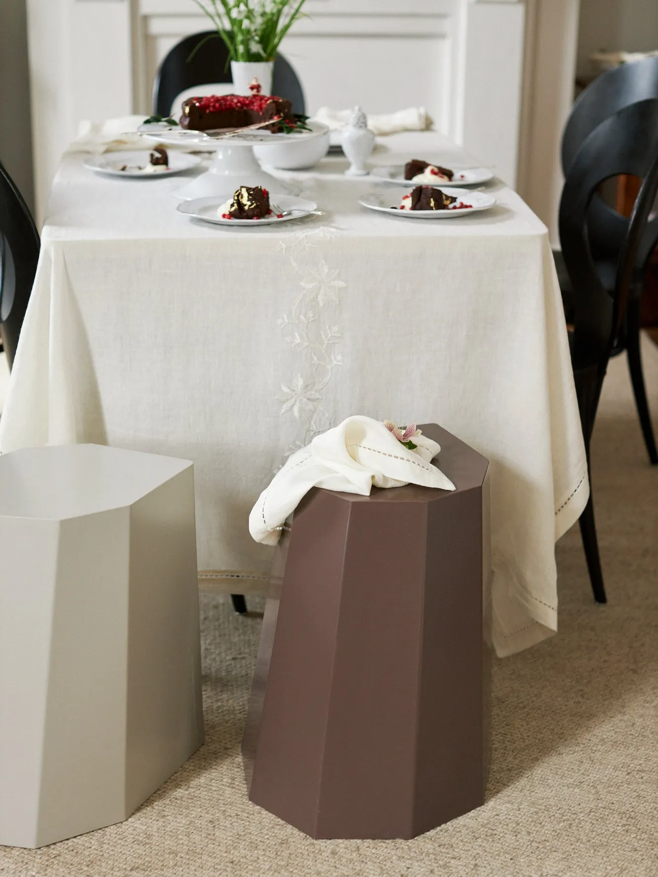 Arnold Circus Stool | Cocoa