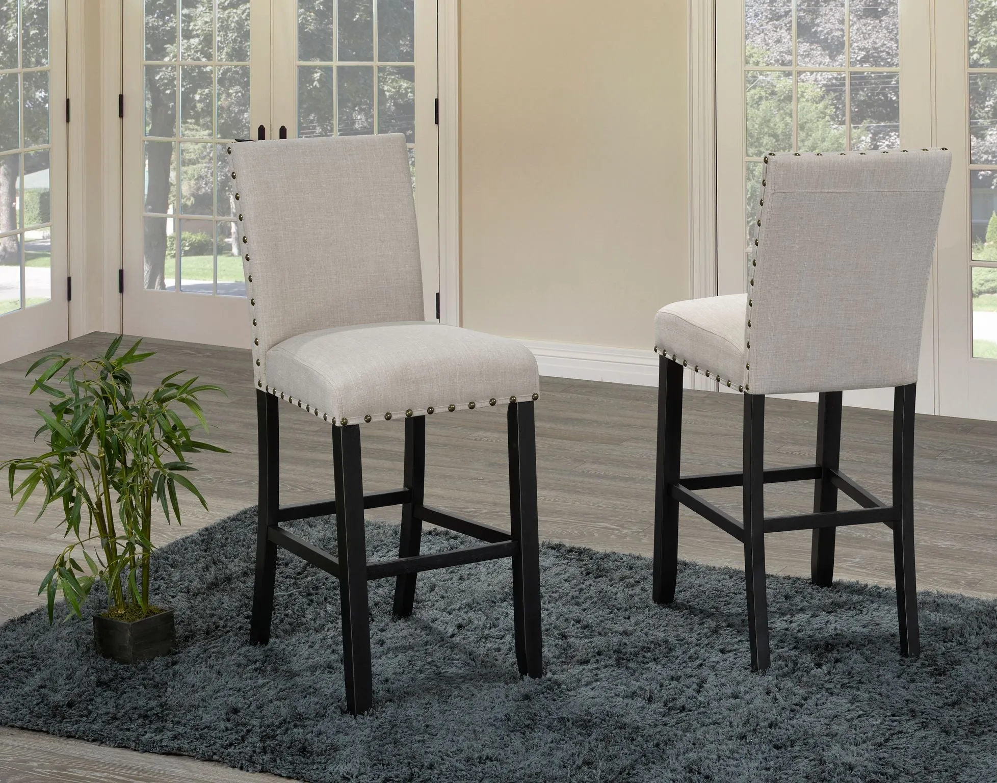 Avery 29" Bar Stools, Set of 2