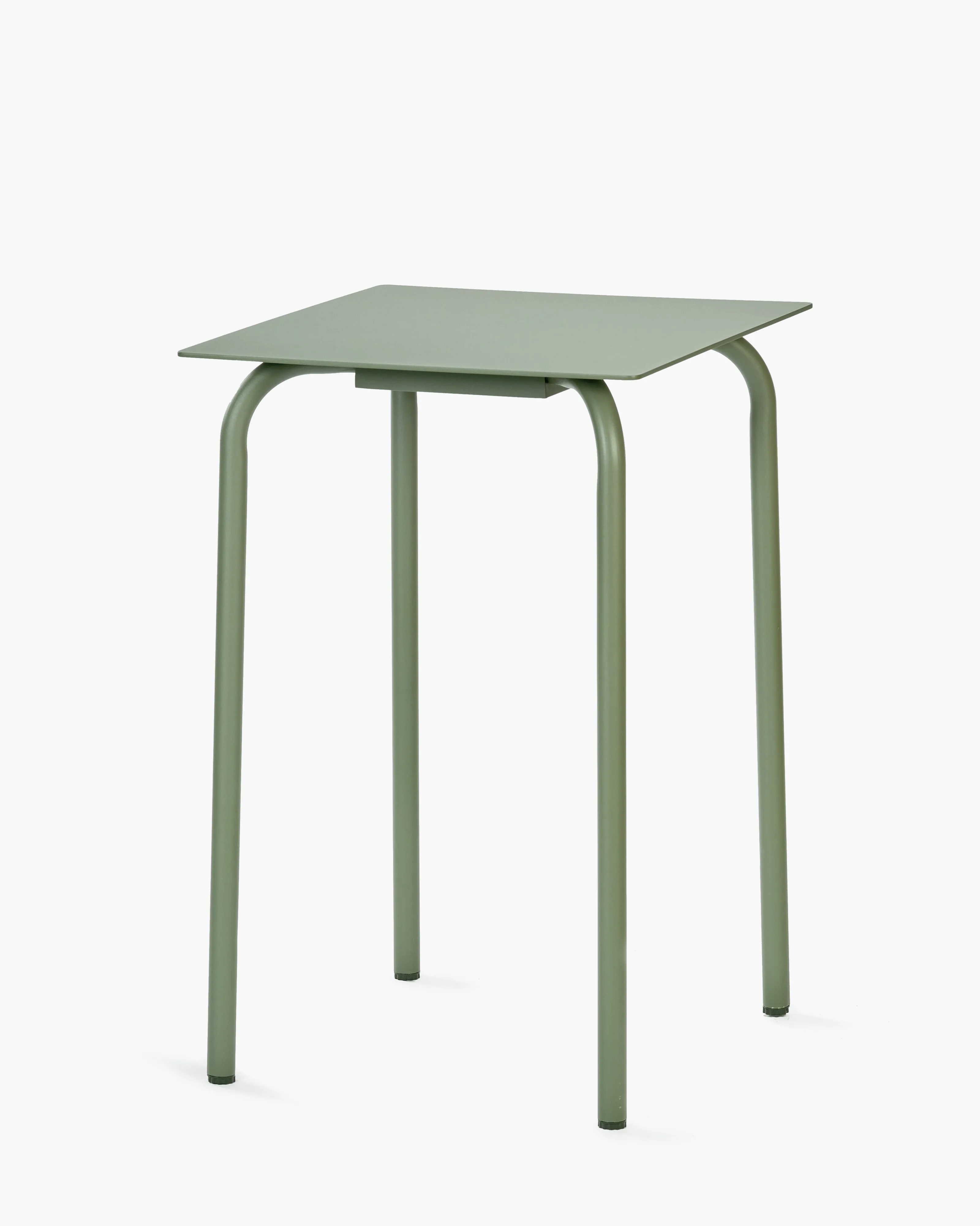 Bar table aluminium eucalyptus green August