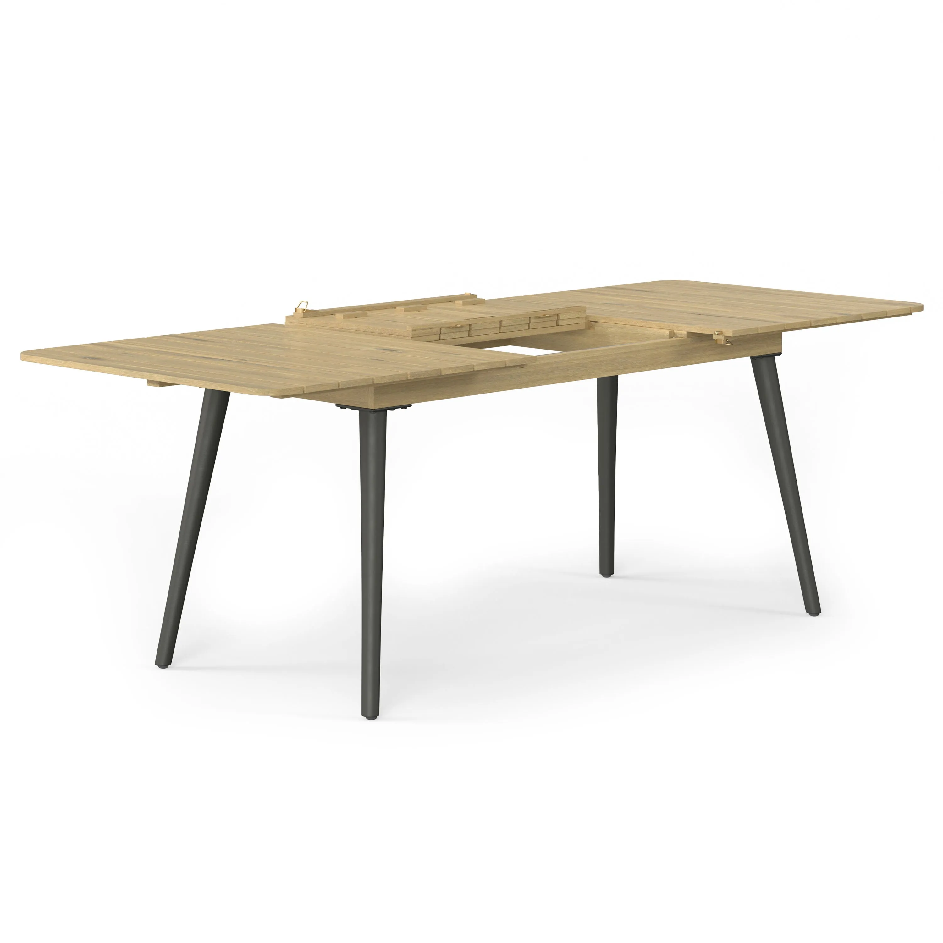 Beachside - Outdoor Extendable Dining Table - Light Teak by Couch.com