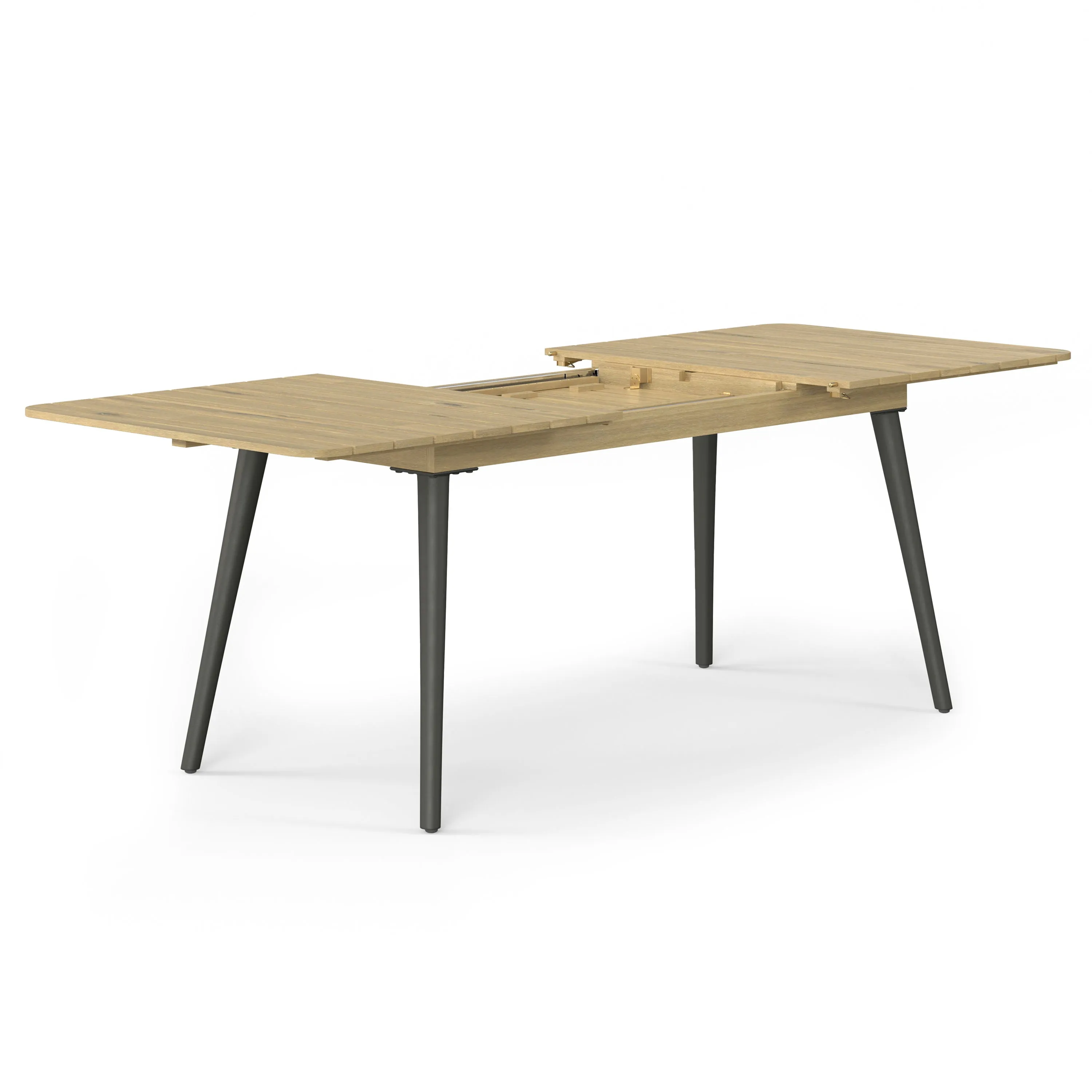 Beachside - Outdoor Extendable Dining Table - Light Teak by Couch.com
