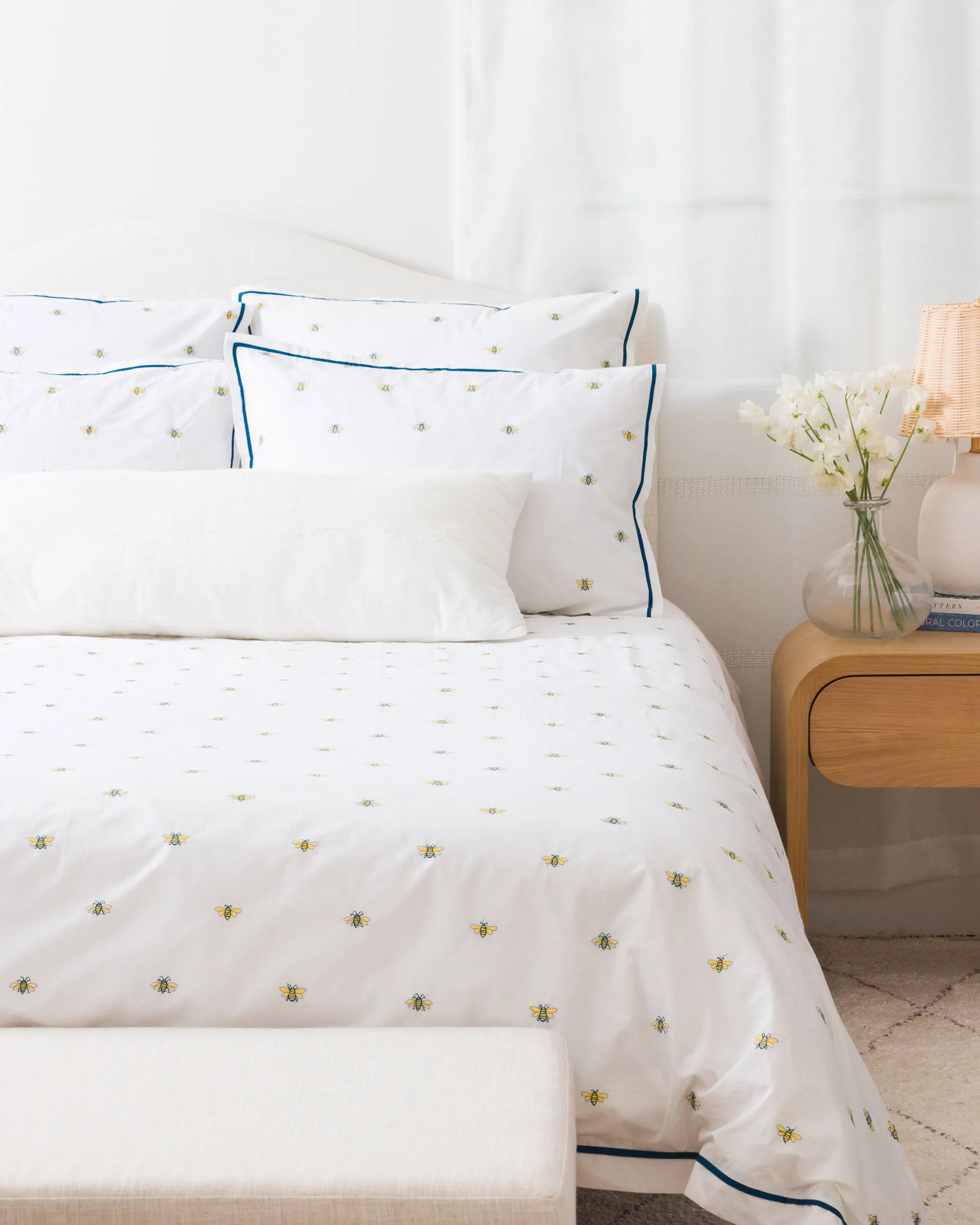 Beekeeper - Duvet Cover - Cloud