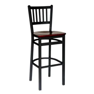 BFM Seating 2090B-SB W Bar Stool