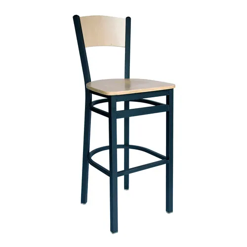 BFM Seating 2150B-SB W Bar Stool