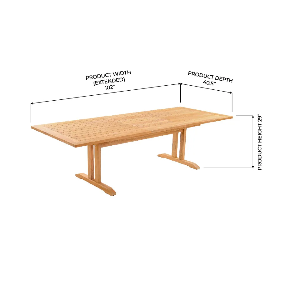 Carmel Extension Dining Table