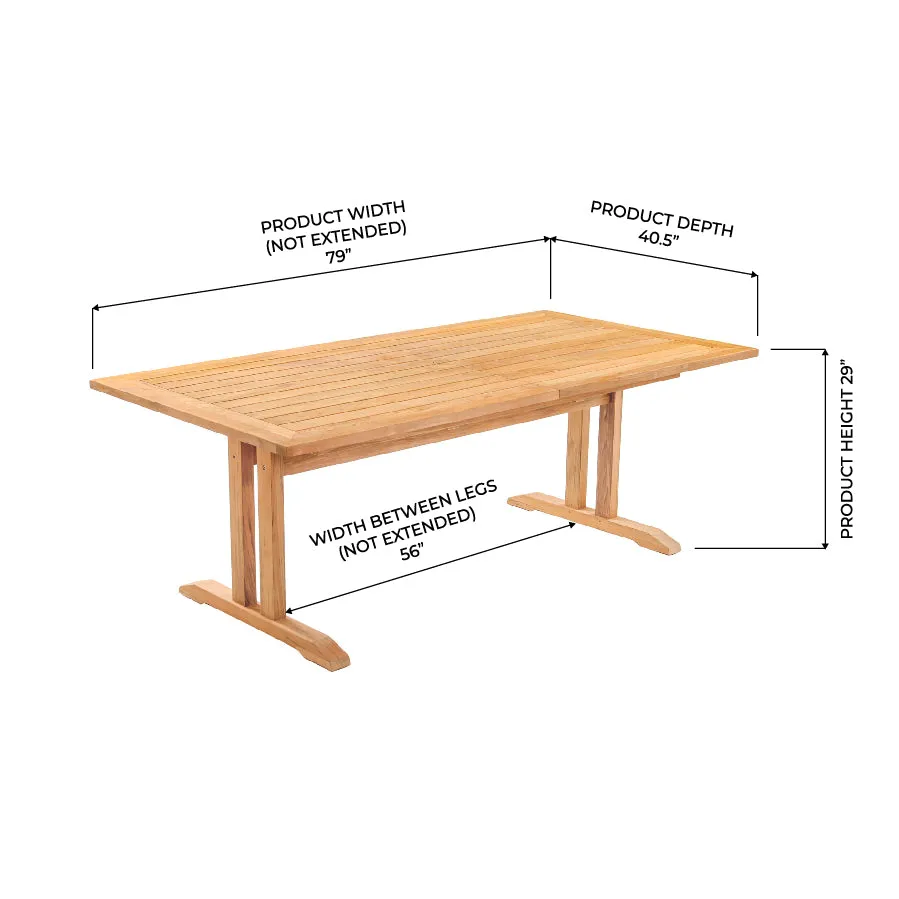Carmel Extension Dining Table