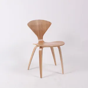 CH177 Natural side chair walnut or ash wooden Norman Cherner Chair Plywood chairs red black white dining chair free shipping