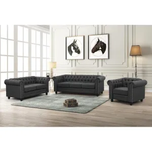 Chesterfield Destro Premium Living Room Sofa Set