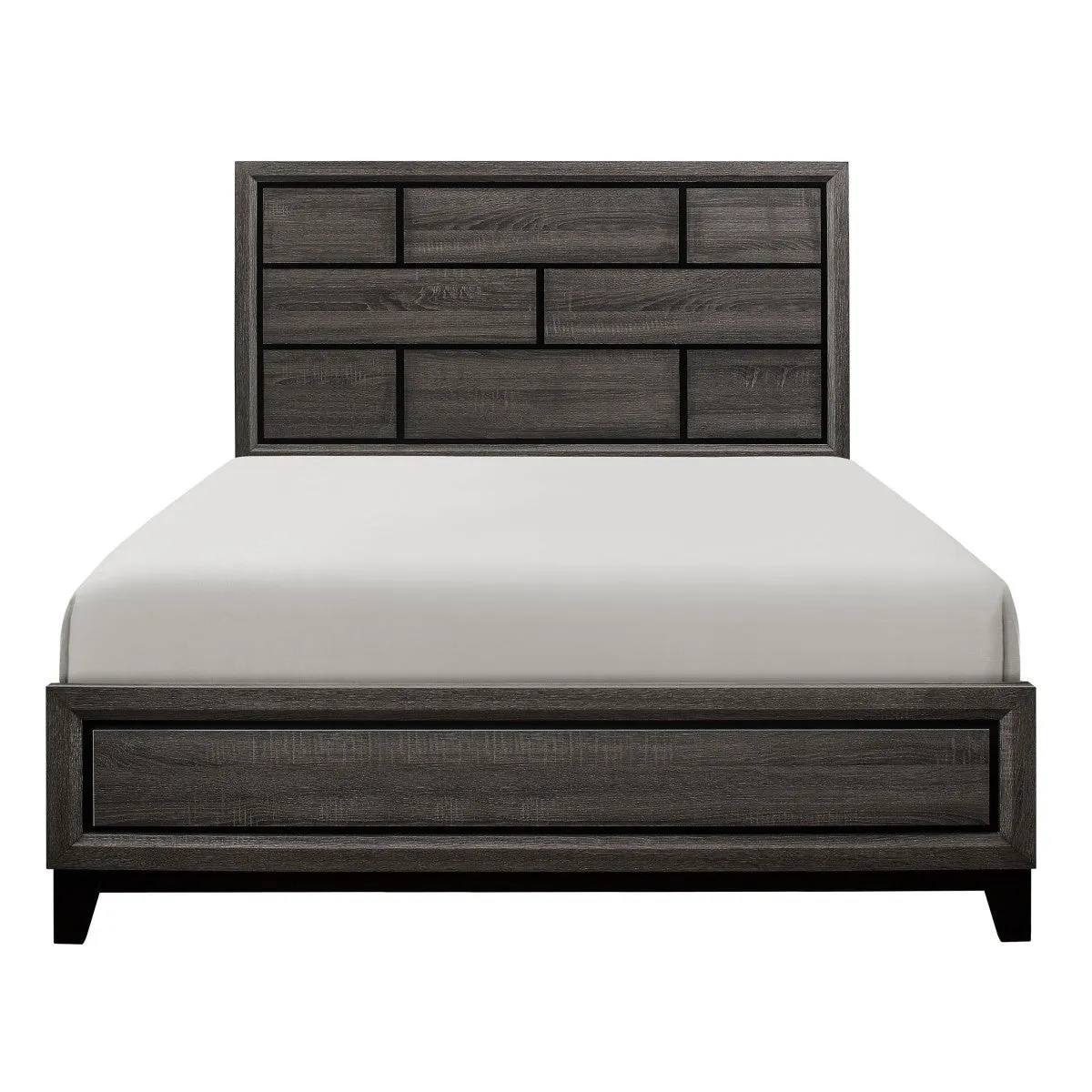 ContempoWood Double (Full) Bed