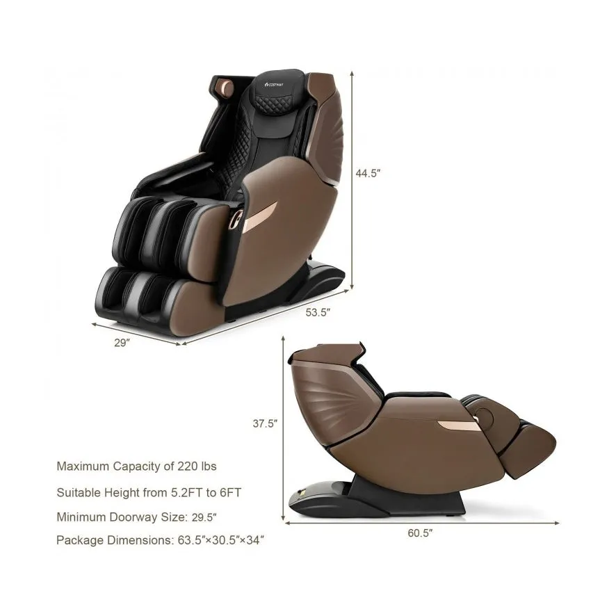 COSTWAY Heat Roller Massage Chair