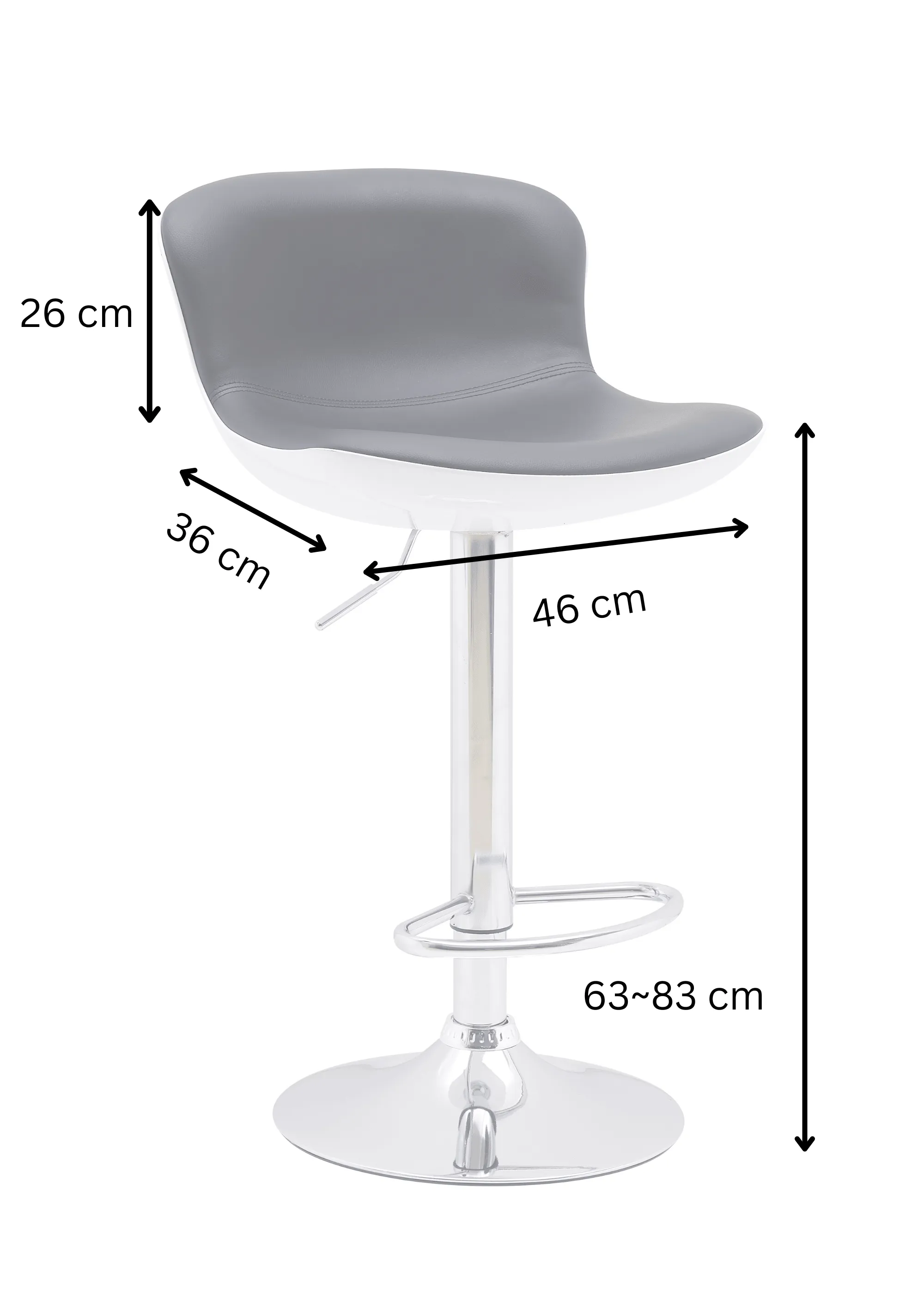 Crystal Bar Stool (Set of 2)