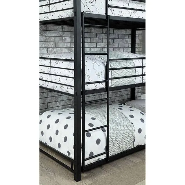Curtis Contemporary Triple Bunk Bed