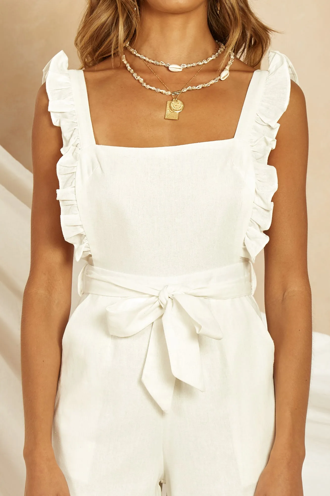 Durango Jumpsuit White