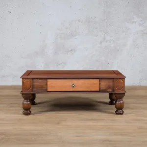 Dutch Coffee Table - 1200 - Saligna Walnut