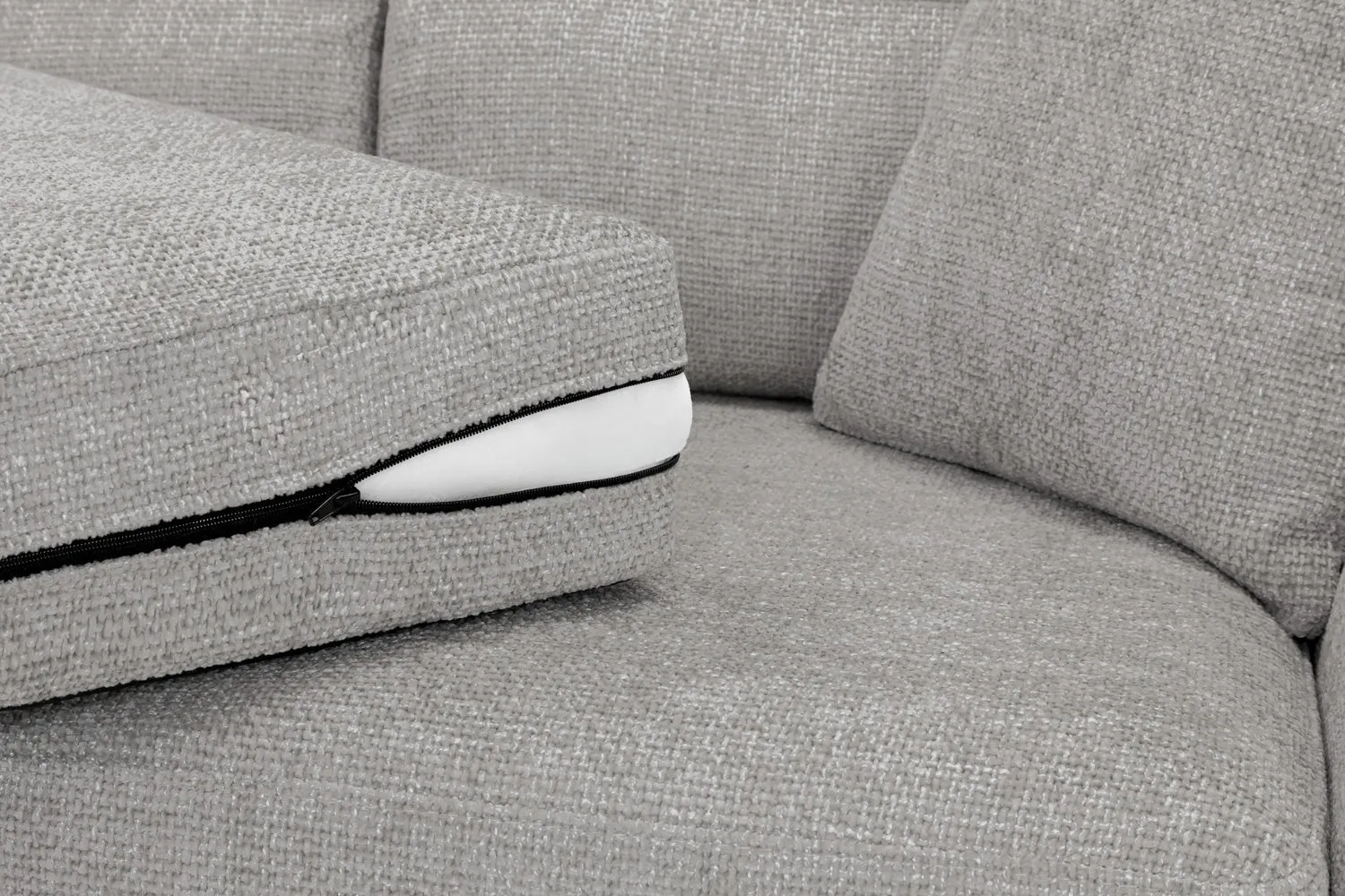 Florence Sofa Silver 3 2 Set - 190 x 155 CM