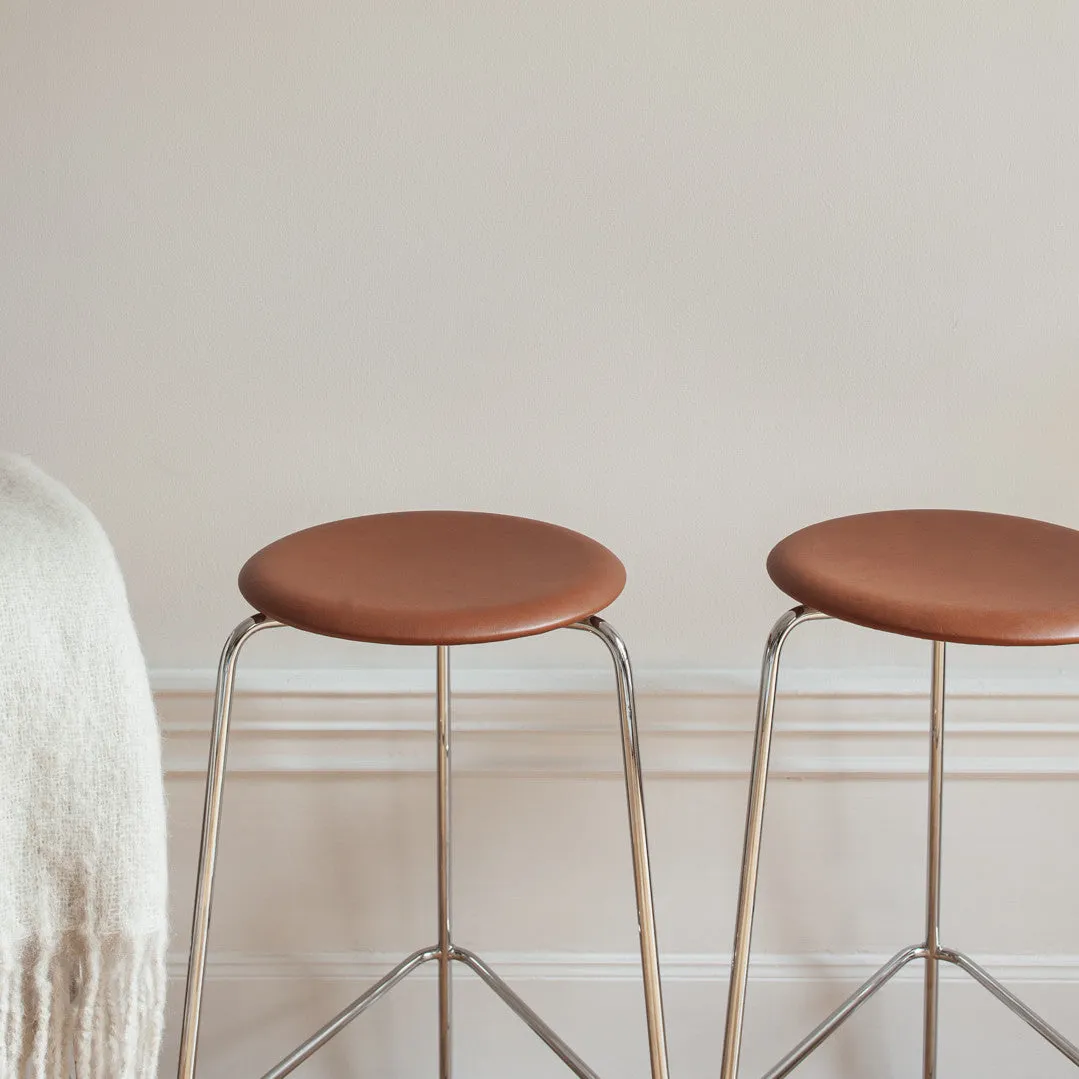 Fritz Hansen Dot™ High Stool Leather