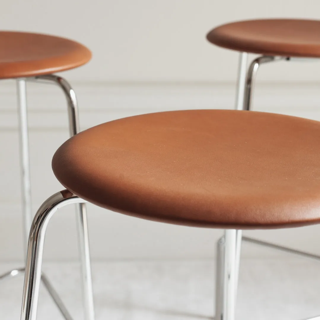 Fritz Hansen Dot™ High Stool Leather