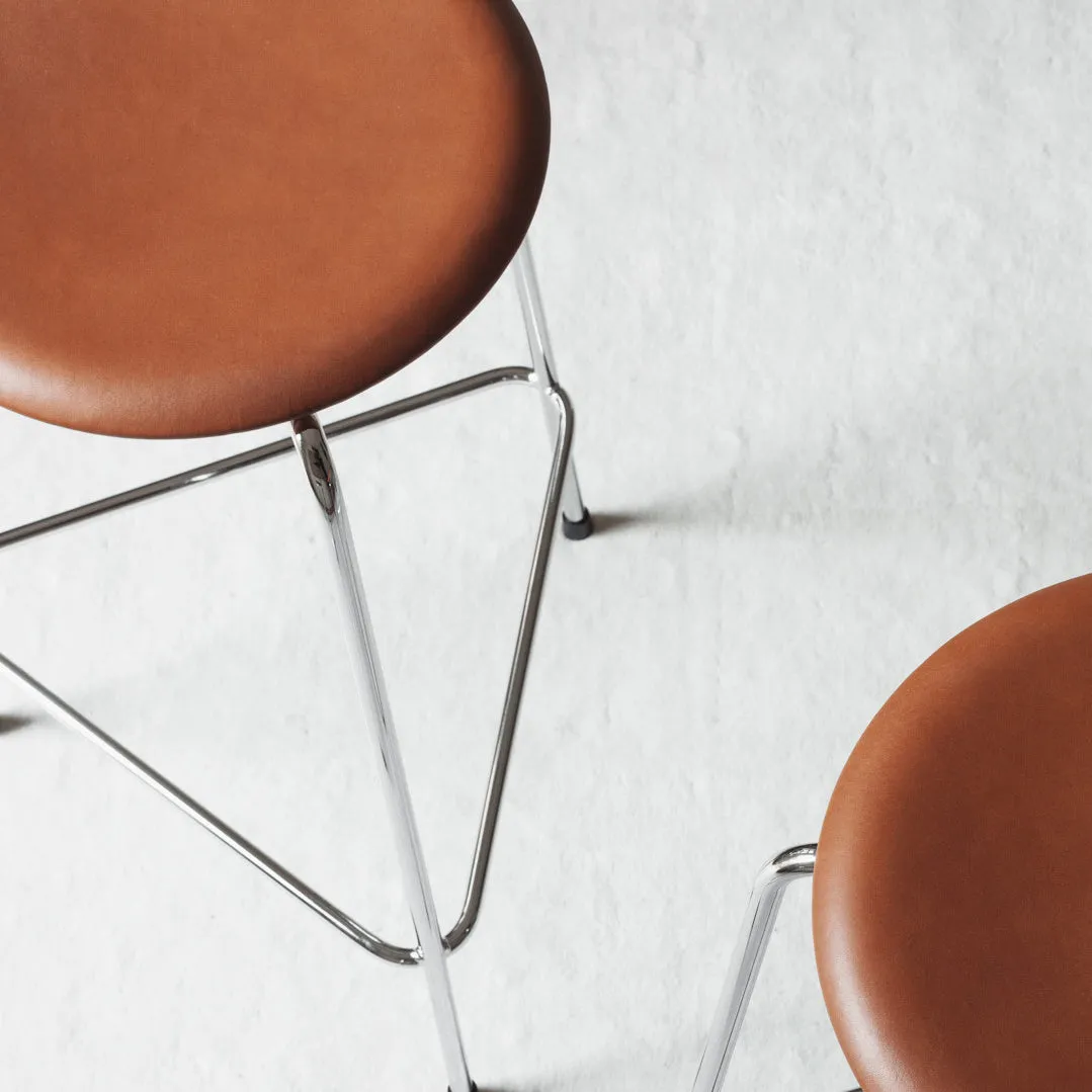 Fritz Hansen Dot™ High Stool Leather