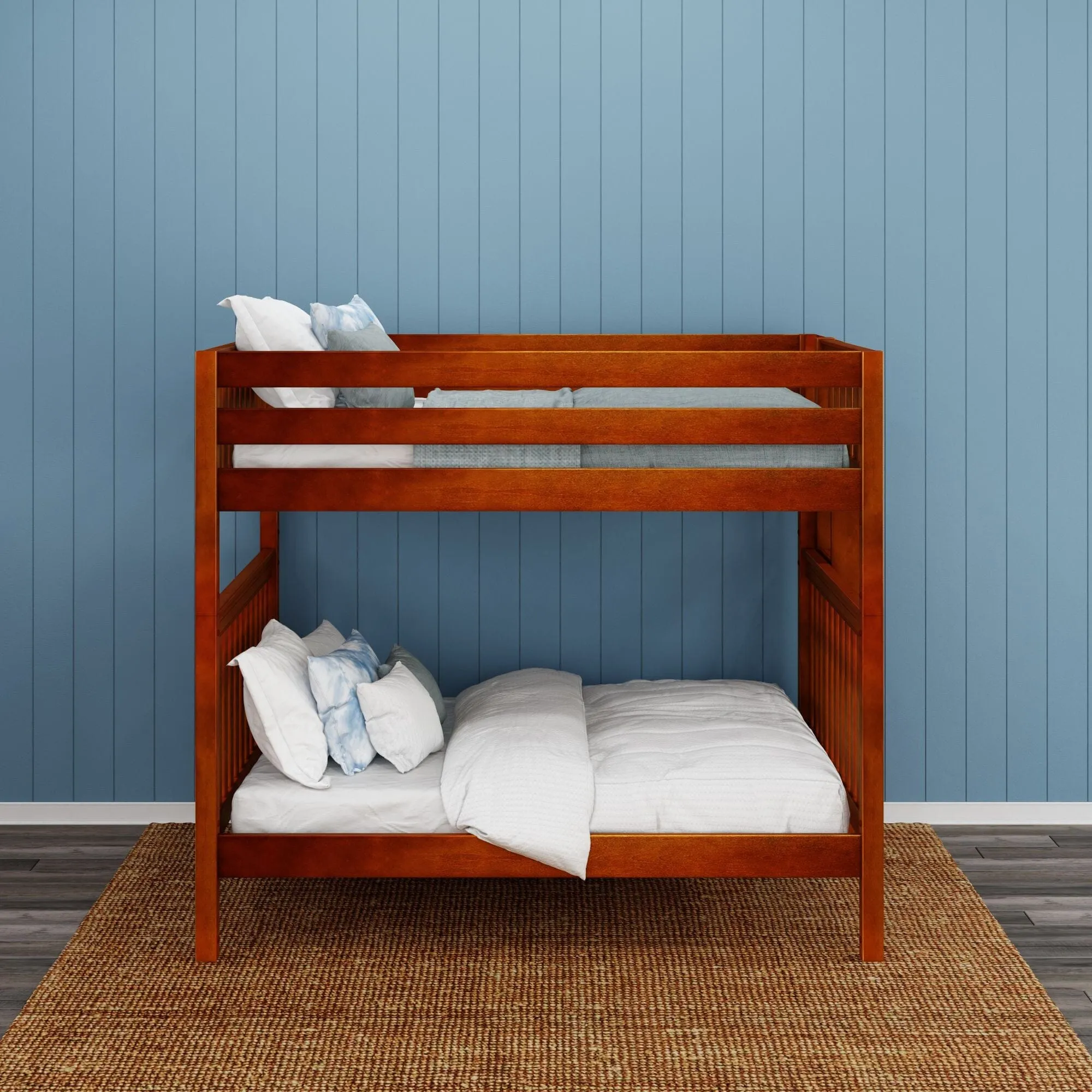 Full XL Bunk Bed with Ladder on End