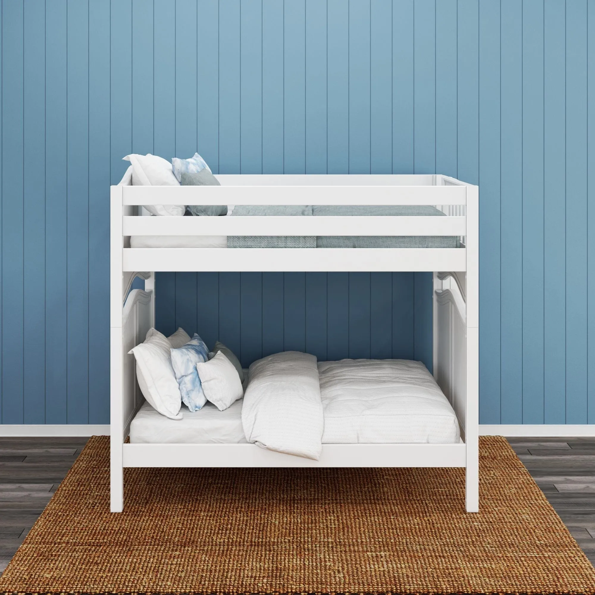 Full XL Bunk Bed with Ladder on End