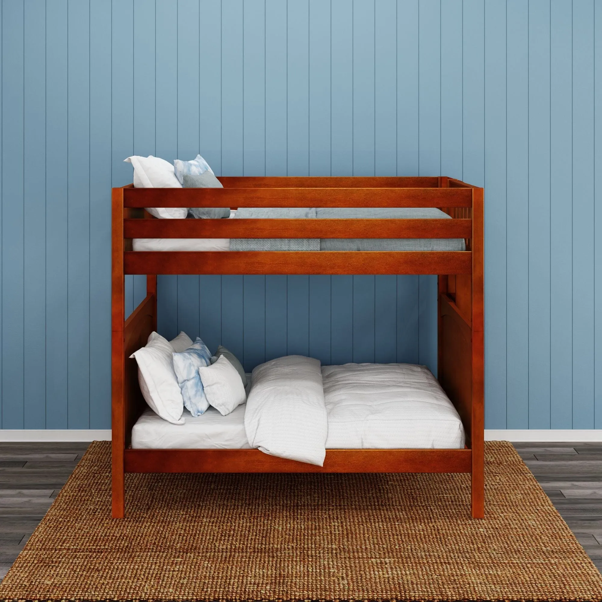 Full XL Bunk Bed with Ladder on End