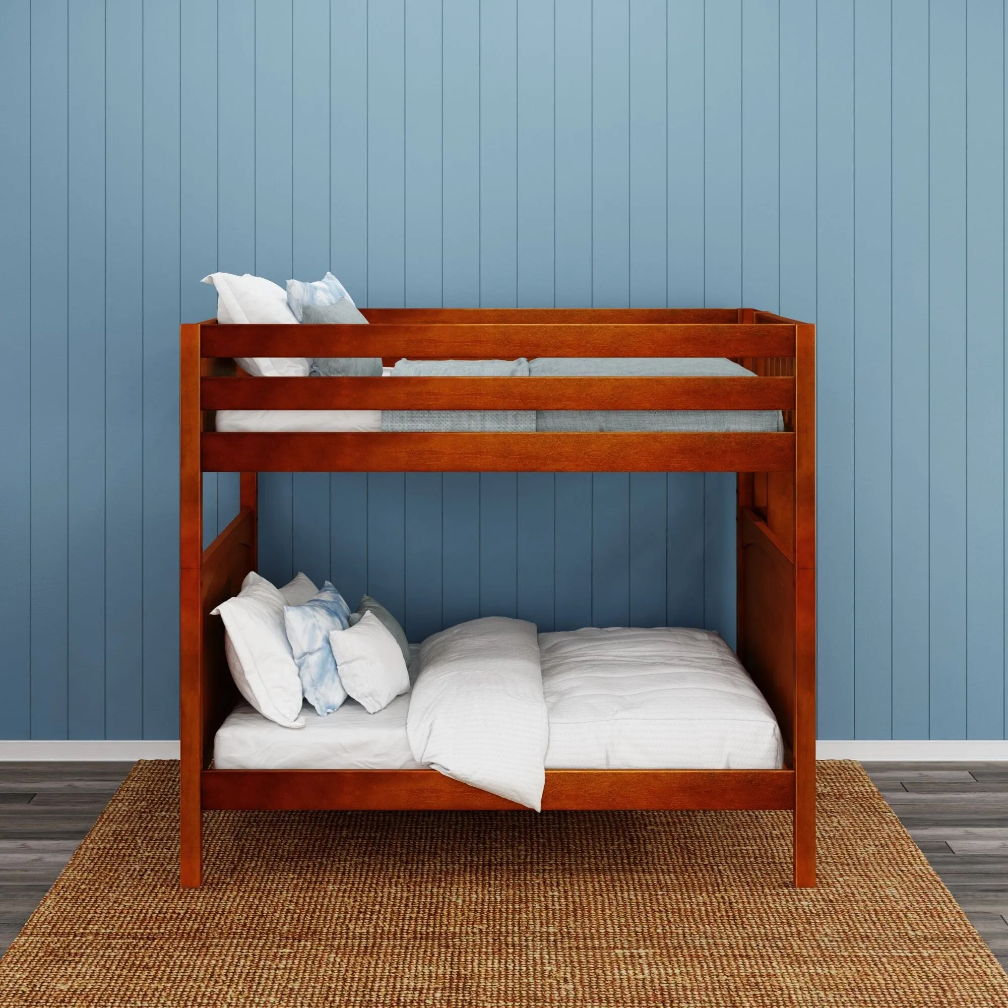 Full XL Bunk Bed with Ladder on End