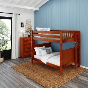 Full XL Bunk Bed with Ladder on End