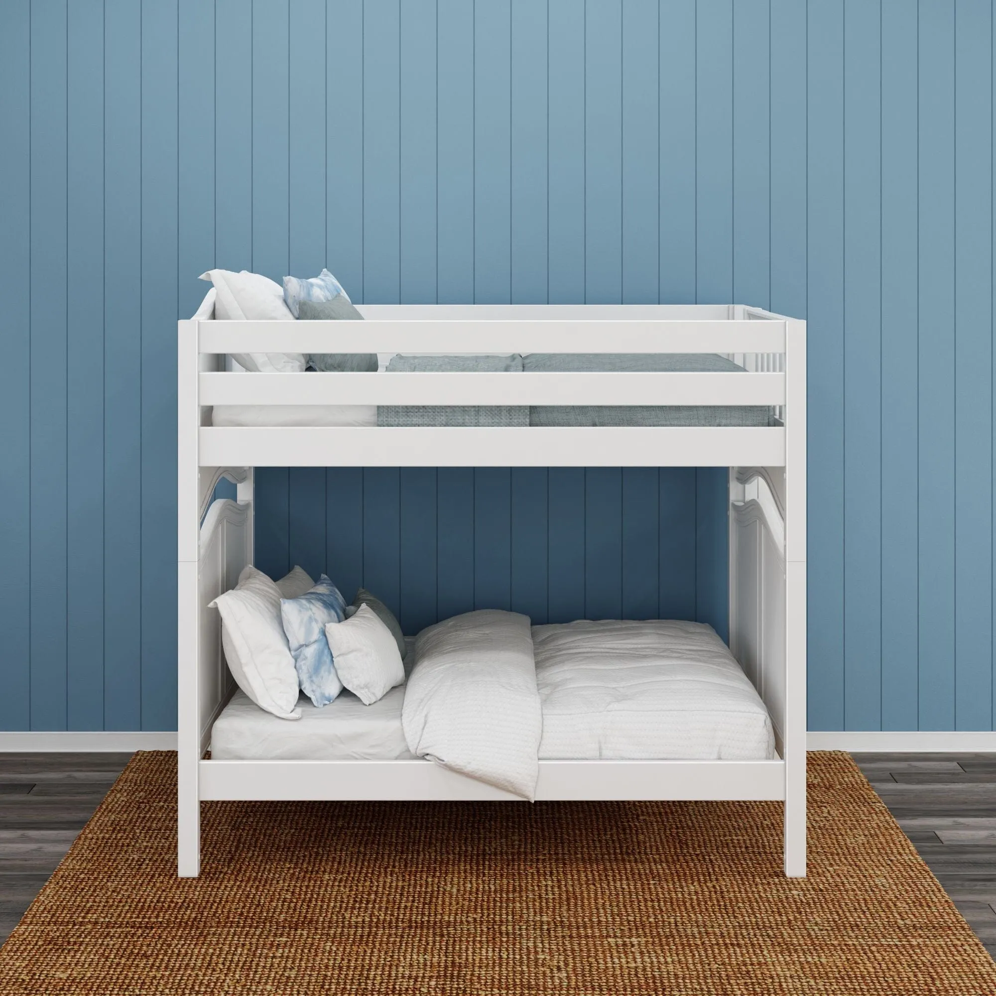 Full XL Bunk Bed with Ladder on End