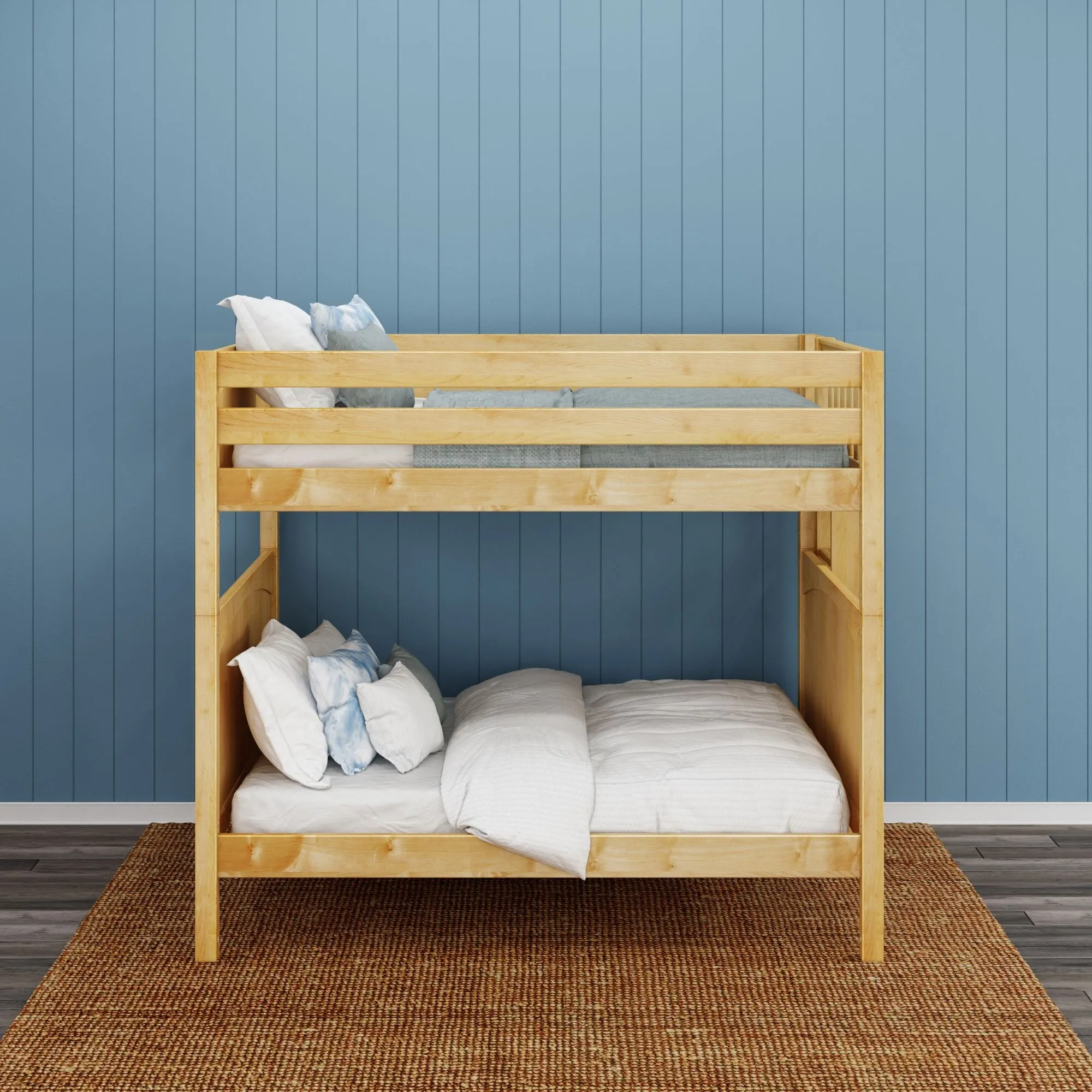 Full XL Bunk Bed with Ladder on End