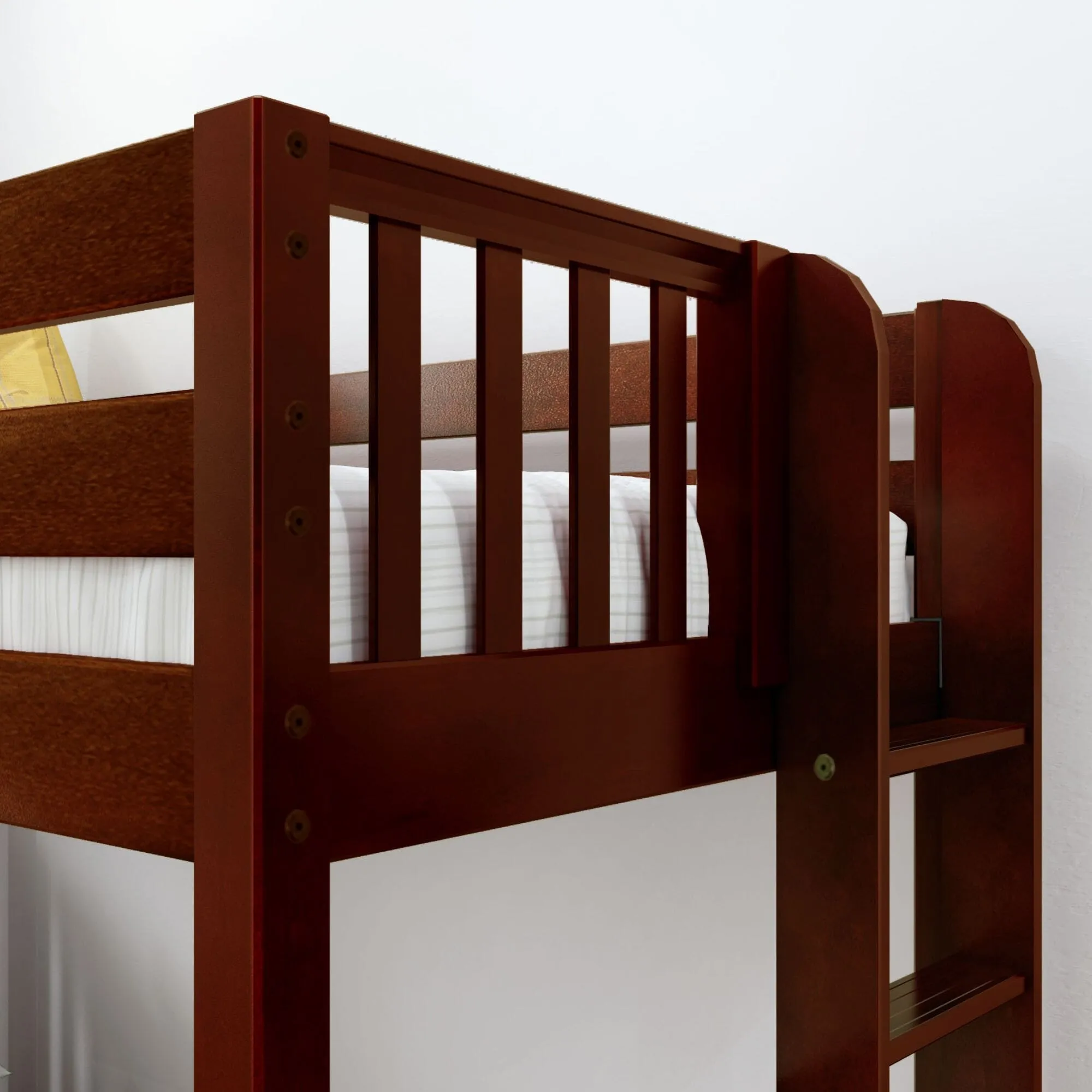 Full XL Bunk Bed with Ladder on End