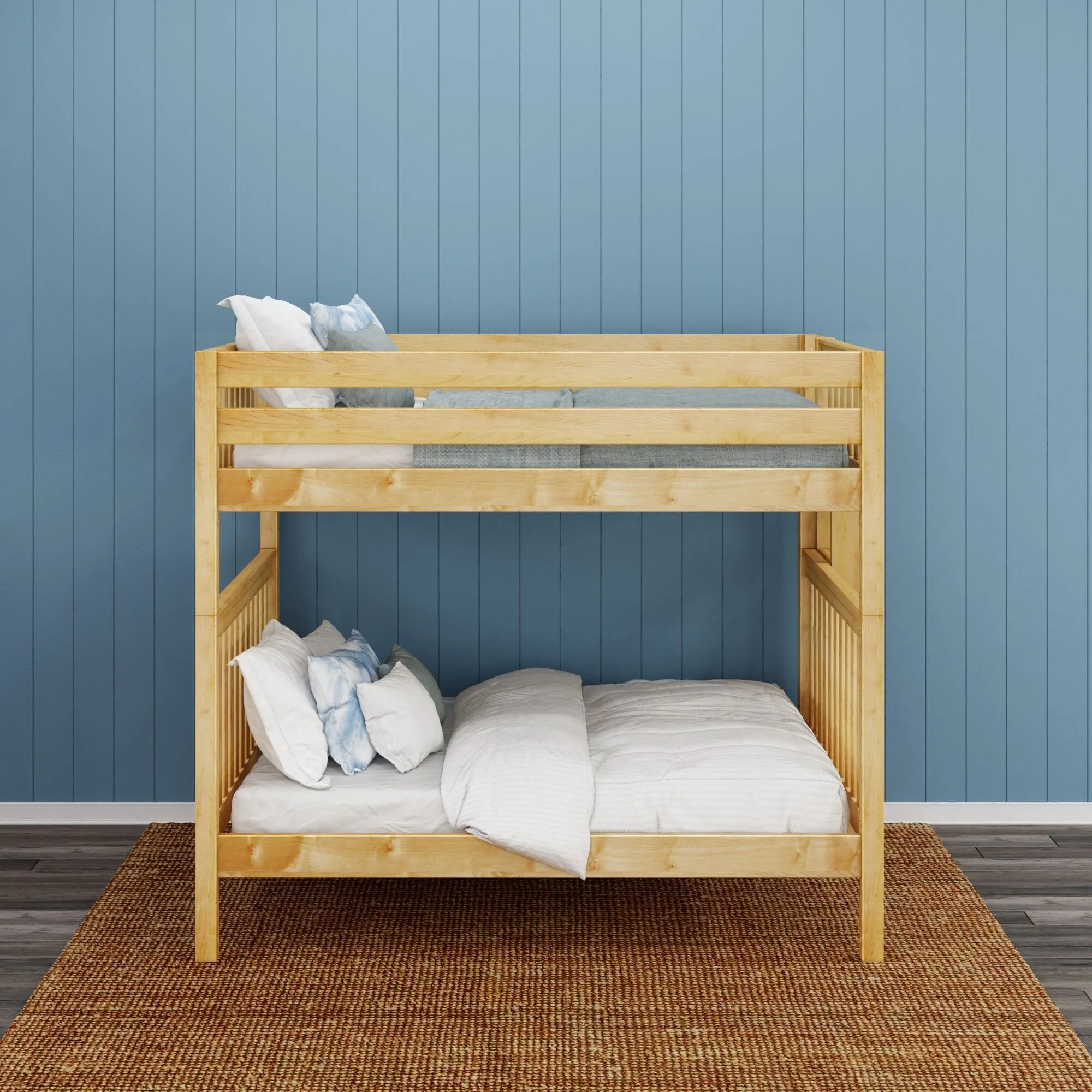 Full XL Bunk Bed with Ladder on End