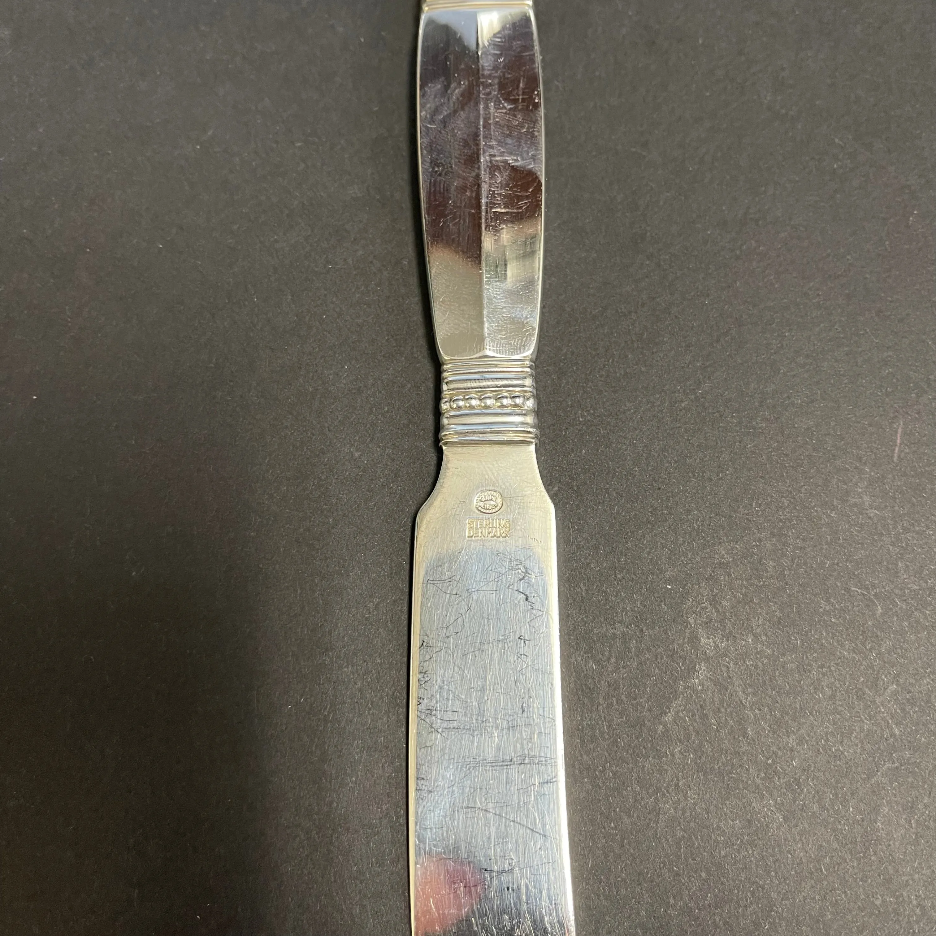 Georg Jensen Sterling Silver Acanthus Butter Knife
