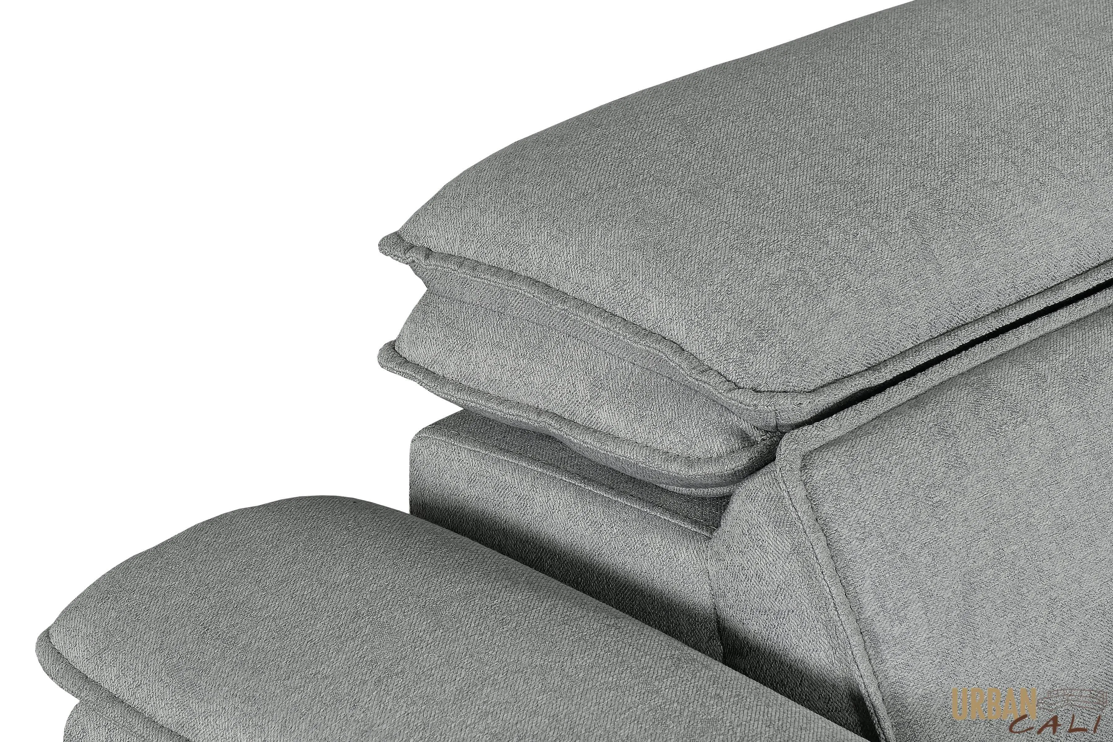 Gerardo Sleeper Sectional Sofa Bed with Storage Ottoman
