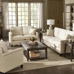 GoPro Line Sofa Set in Beige